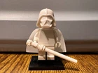 LEGO Star Wars Prototype Monochrome Darth Vader Minifigure, White