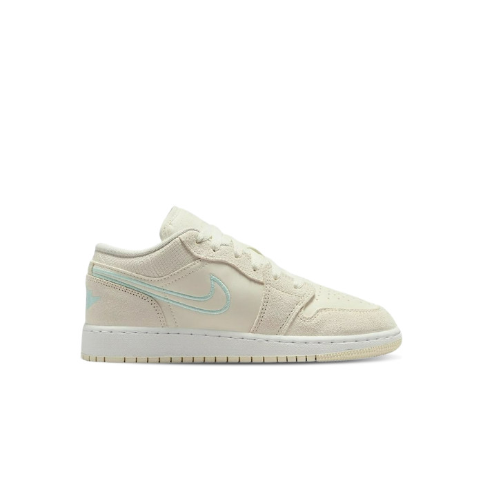 Jordan 1 Low SE Sail White Mint Candy GS Sneakers