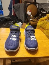 Skechers Microspec II - Zovrix 403924LNBLM Kids Running Shoes Navy/Lime Sz 4