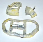 Vintage 1960s Marx Operation Moonbase Playset Plastic Exploding Mountain Parts