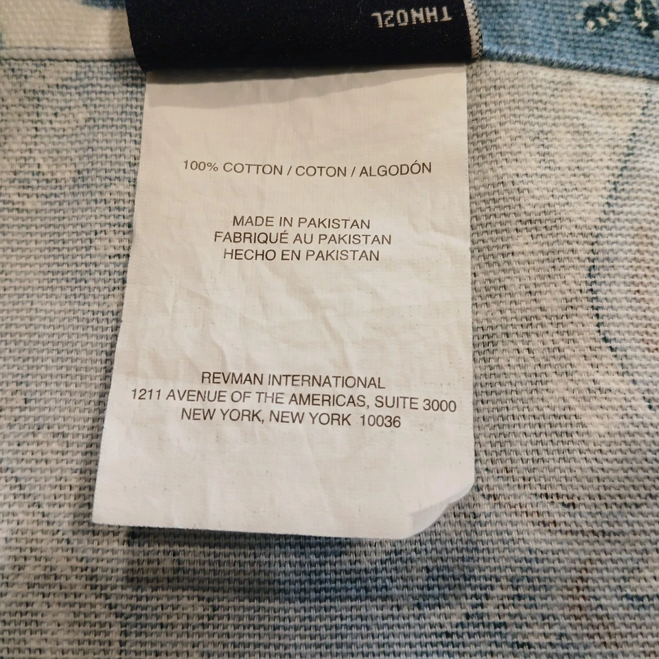 Tommy Hilfiger Cortina de Ducha Algodón Estampado Paisley Foto 4 de 4