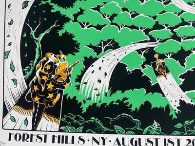 King Gizzard & The Lizard Wizard Forest Hills NY Poster #'d N1 8/1