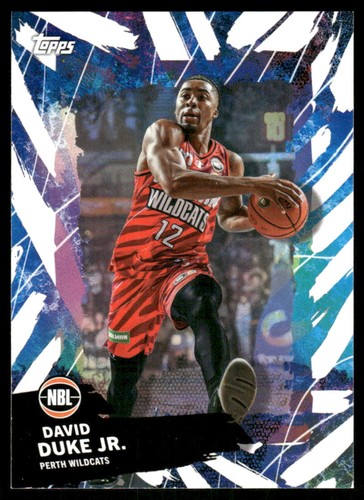 David Duke Jr. – 2025-26 Topps NBL Basketball · Base Cards #64 David Duke Jr.