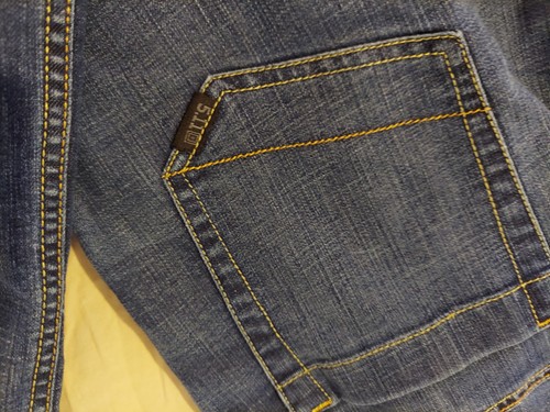 Mens 5.11 Tactical Jeans 34x32 Straight Classic Denim Pants - Picture 2 of 7