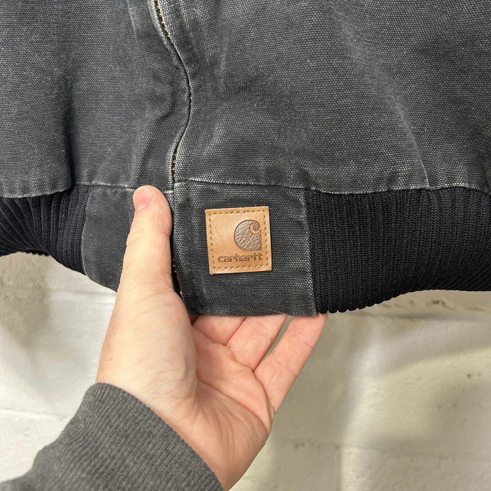 Chaqueta de Colección Carhartt Acolchada Santa Fe "Negro" J14 Negra Para Hombre X-Grande Foto 4 de 4