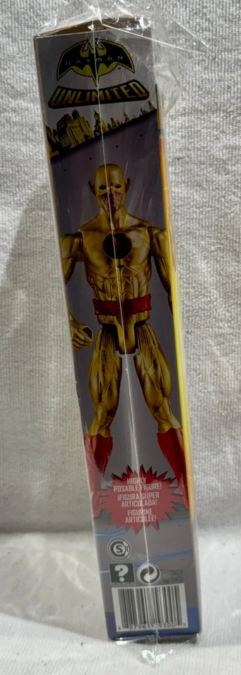 Figura DC Comics Batman Unlimited 12" Flash Inverso Altamente Posable Sin usar, en caja Foto 4 de 4