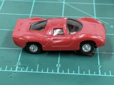 Rare Red  Eldon Ferarri P3 Coupe HO Slot Car Runs Good Works On Tyco/AFX Tracks