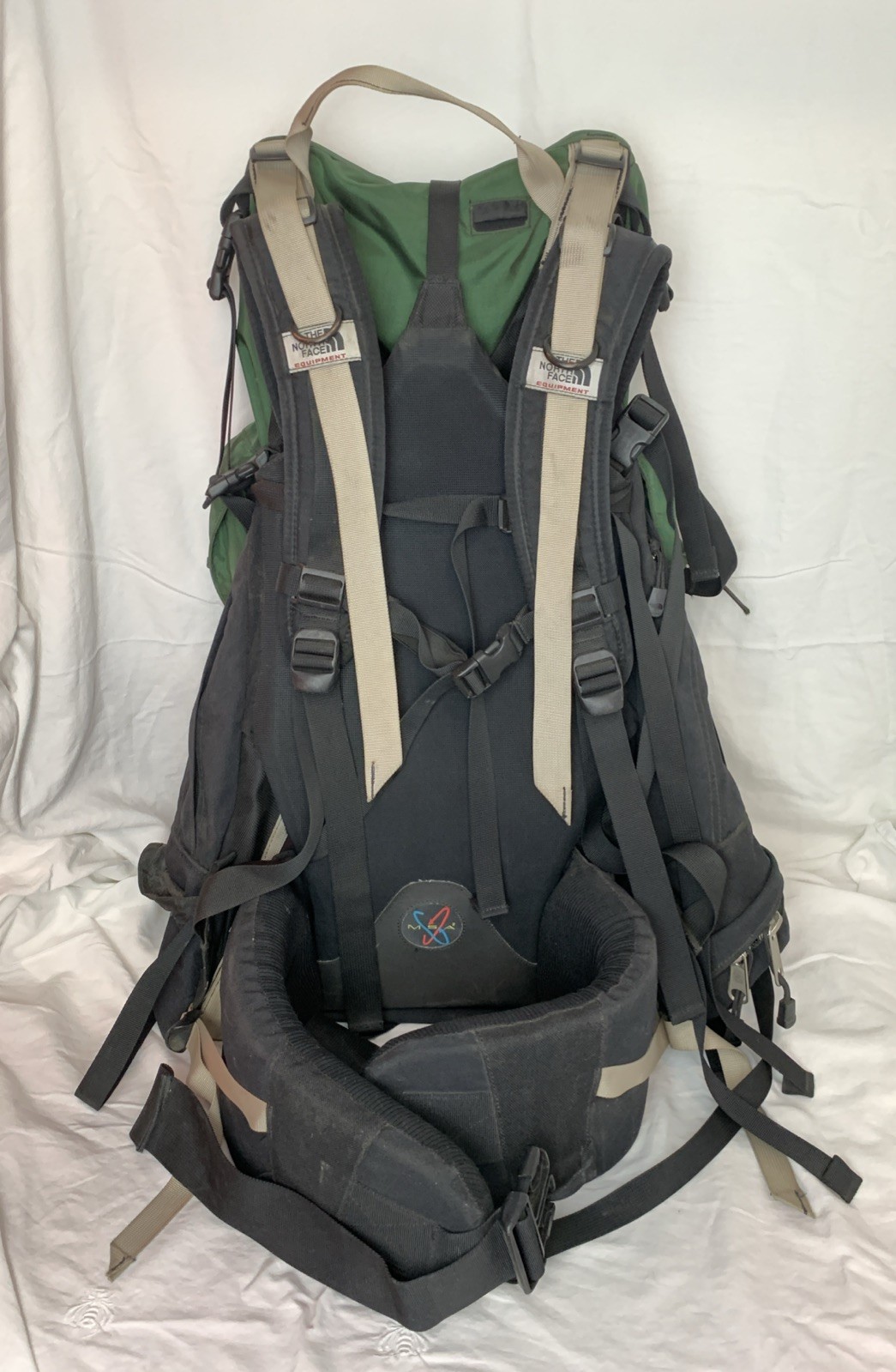 The North Face Stamina GREEN Backpack Men's 70L Internal Frame Hiking Pack