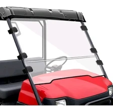 StarknightMT Front Windshield Compatible with Kawasaki Mule 3000 3010 2003-2013