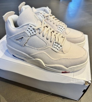 Jordan 4 blank canvas neu 40 sneaker Nike rare limited edition Rare   Schuhe