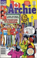 Archie #356 FN 1988 Stock Image