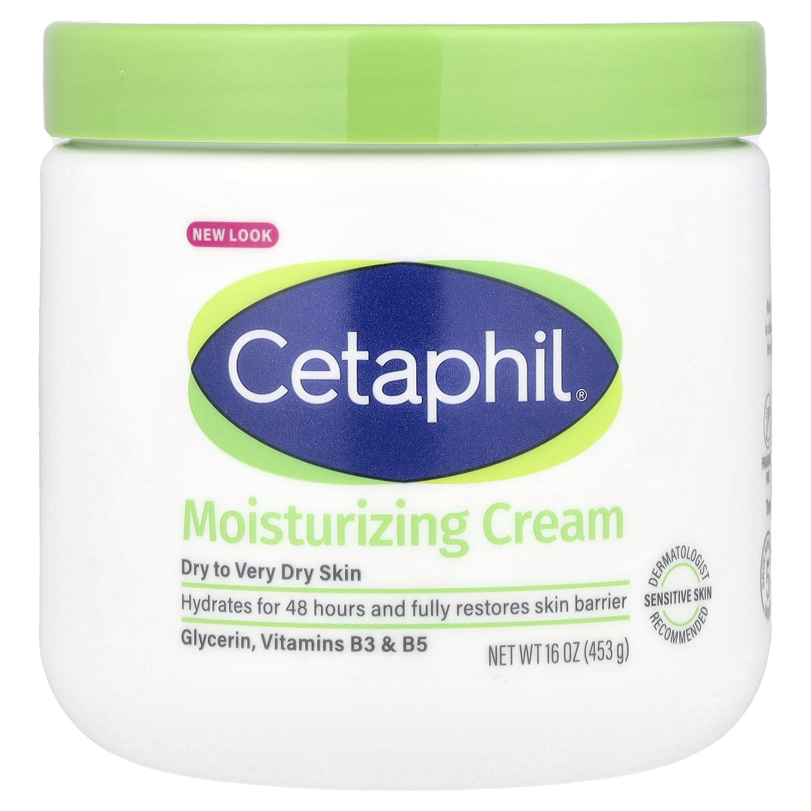 Moisturizing Cream, Fragrance Free, 16 oz (453 g)