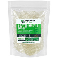 Xprs Nutra Delayed Release Size 3 Empty Capsu...