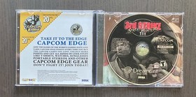 Street Fighter III 3 3rd Strike (Sega Dreamcast) Professional Custom Game - CIB