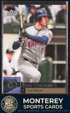 Joe Mauer 2009 Upper Deck #496 Minnesota Twins