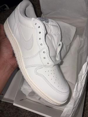Nike Air Jordan 1 Low '85 OG Neutral Gray Sneakers Size 10 FB9933-100