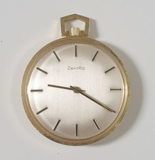 VINTAGE ZENTRA BRAND CORNETT MODEL POCKET WATCH MANUAL MOVEMENT