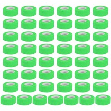 Self Adhesive Bandage Wrap 177" x 1", 50 Pcs Wrap Tape, Bright Green