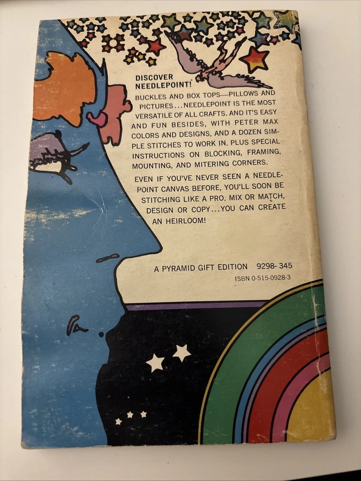 Peter Max book of Needlepoint - Image 2 of 4