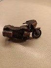 Vintage Die Cast Metal Mini Motorcycle Pencil Sharpener And Acrylic... — photo 2