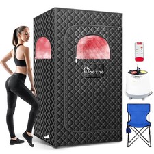 Infrared Sauna Box,Portable Steam Sauna Tent for Home,Personal Sauna Room wit...