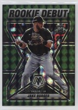 2022 Panini Mosaic Rookie Debut Green Mosaic Prizm Jake Burger #RD-18 b4d
