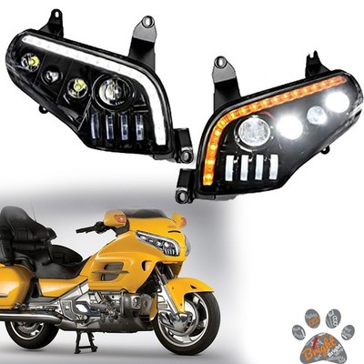 Amazon.com: VEISUTOR LED Headlight Assembly for GoldWing GL1800