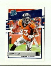 2020 DONRUSS #320 KJ Hamler: Denver Broncos: Football Card: NFL: Rookie. rookie card picture