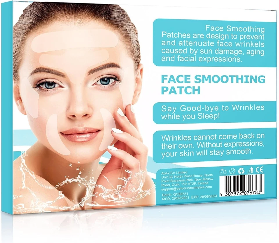 Cerotti Antirughe 160 Pezzi Patch Facciali. Taping Notturno, 10 Fogli - Immagine 4 di 4