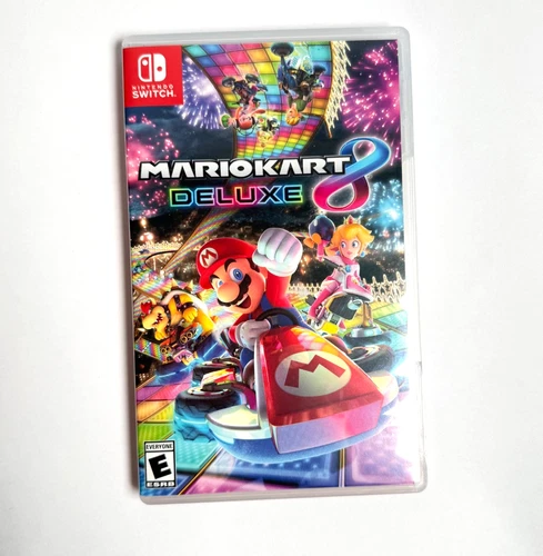 Mario Kart 8 Deluxe – Nintendo Switch (Case & Game) – Tested – Excellent