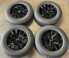 2025 2026 Chevy Silverado Colorado 1500 18 Gloss Black Wheelrim Tire Set Of 4