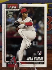 2026 Topps Series 1 - Juan Burgos #102 (RC)