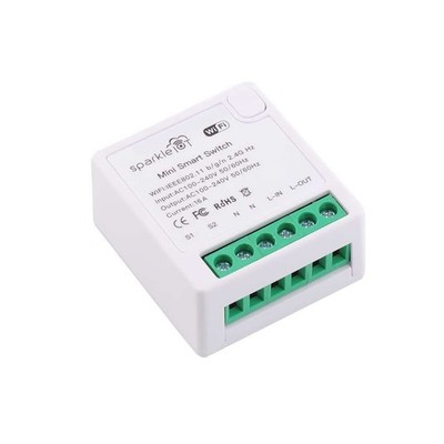 DieseRC Mini WLAN Smart Switch 16A 2-Wege Relais für Alexa Google Home