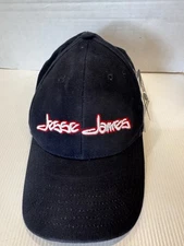 West Coast Choppers Jesse James Mens Black  Stretch Fitted Baseball Hat Cap L/XL