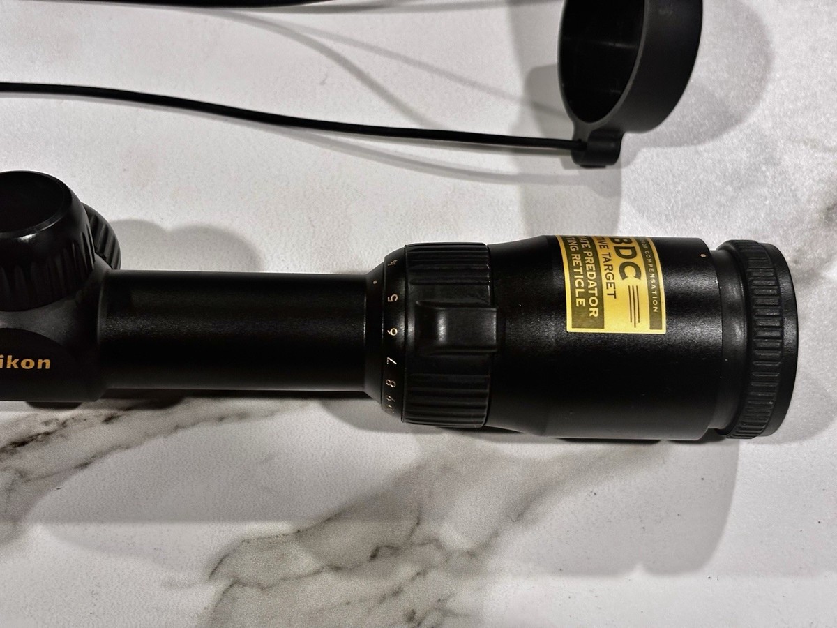 Nikon 4-12x40mm BDC Active Target Ultimate Predator Hunting