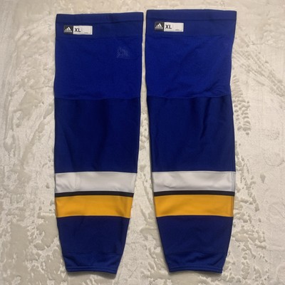 Adidas NHL Pro St. Louis Blue MiC Hockey Socks Blue Men s Size XL