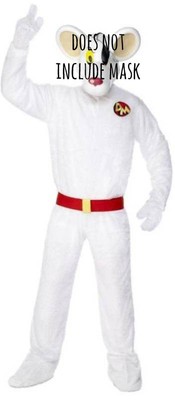 NEW TV Adult Danger Mouse Secret Agent DELUXE COSTUME