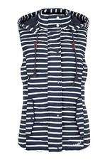 Weird Fish Women’s Leona Striped Padded Gilet 12