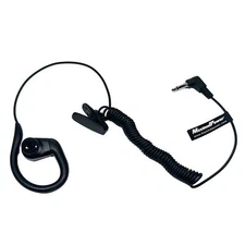 MaximalPower Listen Only 180° Earpiece 3.5mm Ear Hook for 2-Way Radios Speakers