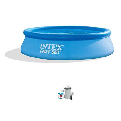 Intex Easy Set Up Inflatable Swimming Pool with Filter Pump