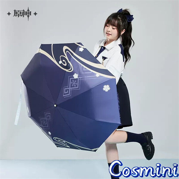 Official Anime Genshin Impact Kamisato Ayaka Folding