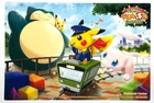 Snorlax Mew Pikachu Pokemon Center Tokyo Plastic Card Clear Card 2018 Japanese