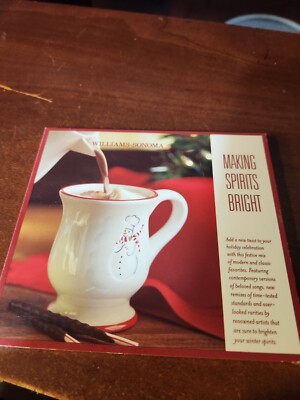 WILLIAMS SONOMA MAKING SPIRITS BRIGHT VARIOUS ARTISTS CHRISTMAS MUSIC CD