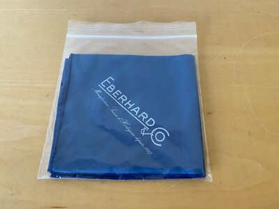 New - Suede for Watches EBERHARD & CO Gamuza para Relojes - Color Azul - Nuevo