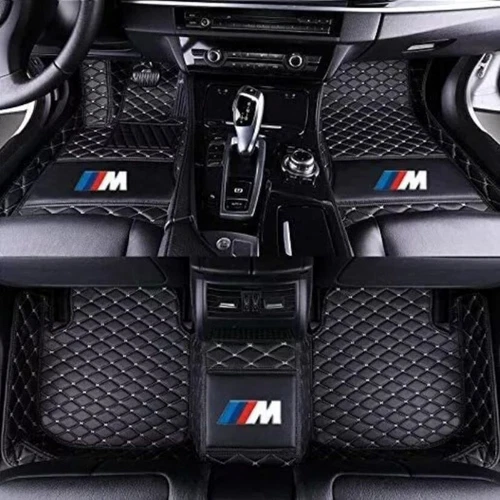 Car Floor Mats Fit BMW Model Waterproof auto Custom Liner Carpets Pu Leather - Picture 25 of 26