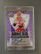 2021 Leaf Metal Trevor Lawrence 02/15 Auto Armed And Dangerous Purple Wave