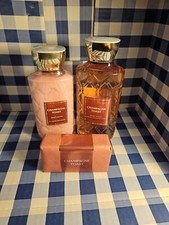 NEW-Bath  Body Works 3-Pc Set Soap Bar/Body Lotion/Body Wash