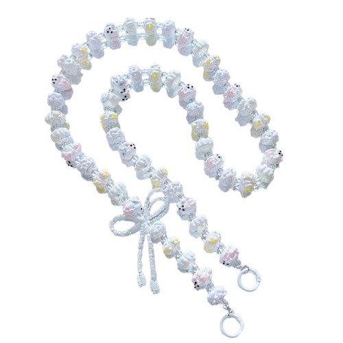 Trendy Handcrafted Beaded Phone Chain Secure Wristlet For Fashionable Ladies - 第 4/14 張圖片