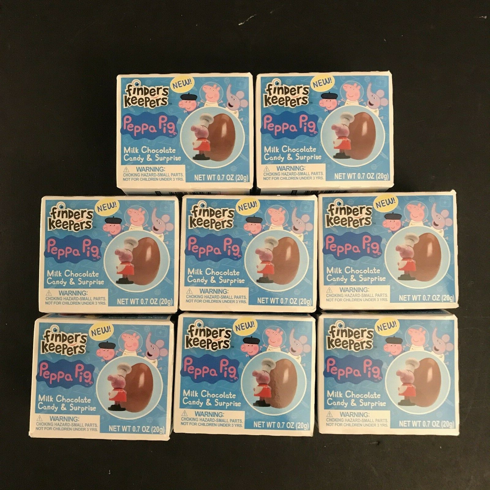 peppa pig milk chocolate and toy surprise