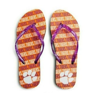 clemson flip flops